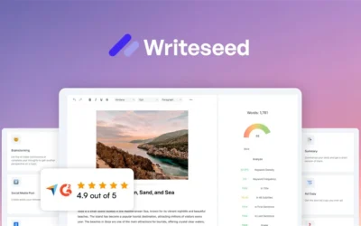 Writeseed – AI Content Writer: The Most Complete AI Content Writer on the Market